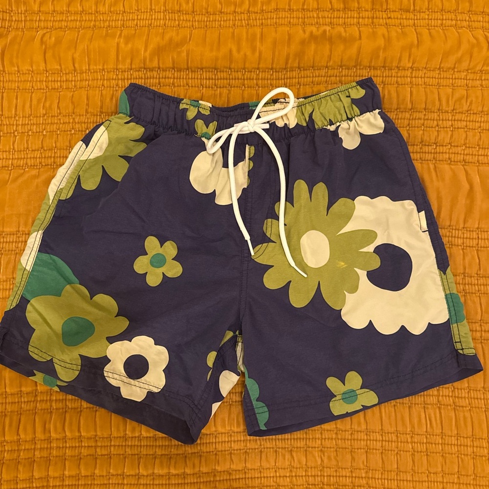 Floral Print Swim Shorts
